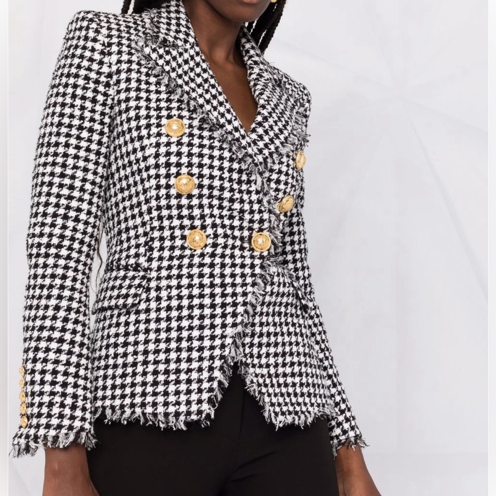 Luxury Balmain tweed jacket